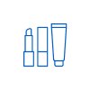 Cosmetic pillar page architecture icon organizing treatment related content.