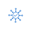 Localized content strategy icon enhancing engagement across dental markets