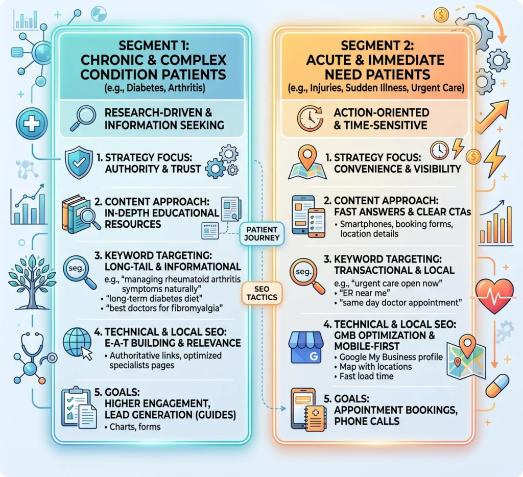 A graphic illustrating various types of medical devices